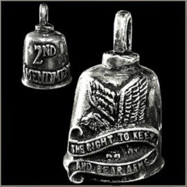 GREMLIN BELL 2ND AMENDMENT GREMLIN BIKER BELL FOR HARLEY MOTORCYCLE