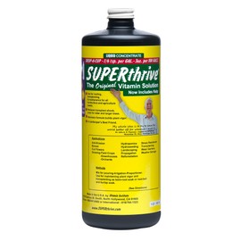 SUPERthrive VI30162 Plant Vitamin Solution, 1 Quart, Yellow