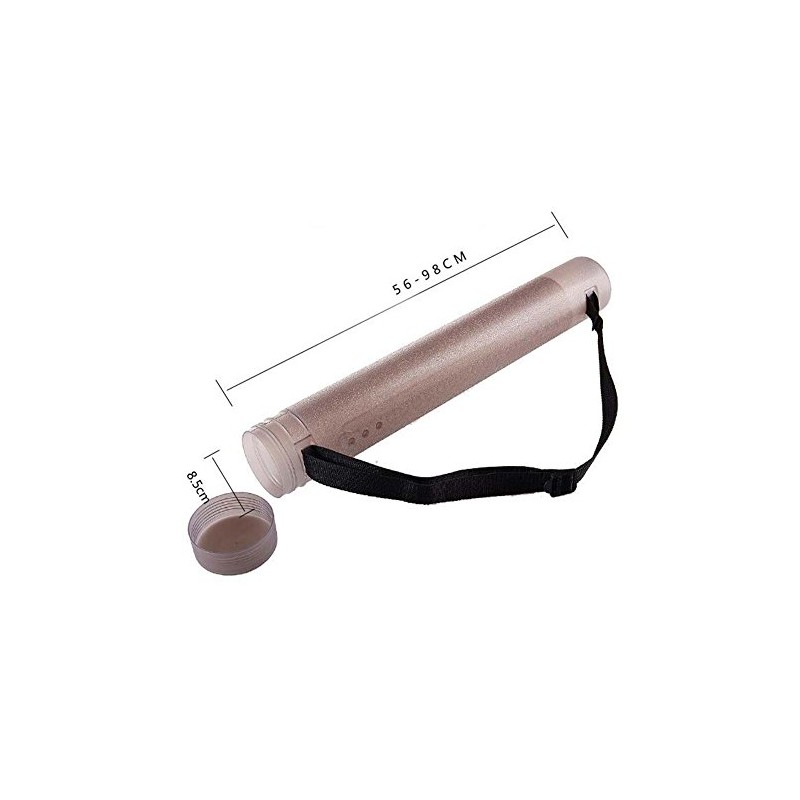 Telescopic Drawing Cylinder Plastic Paint Tube Poster Tube Carry Bag