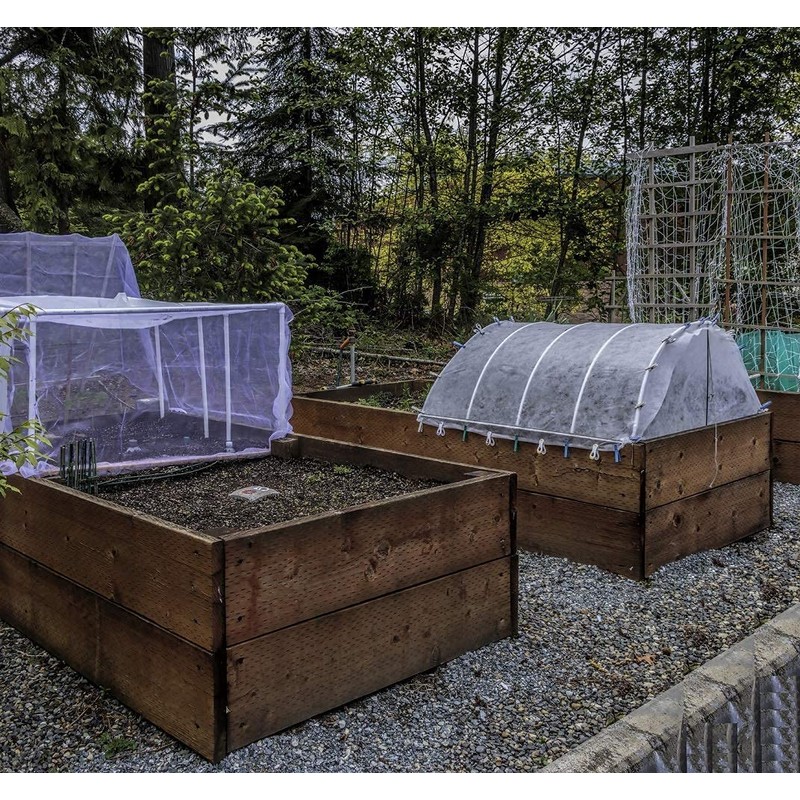 Garden Netting Pest Barrier: 10'x20' Fine Bug Netting for Garden