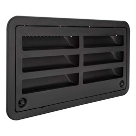 RecPro RV 20" Compatible with Dometic Refrigerator Side Wall Vent (Black)
