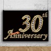 AOFOTO 7x5ft Happy 30th Anniversary Backdrop Silver Diamonds Father Mother