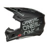 O'Neal 3 SRS Adult Helmet Static Black/Gray Medium