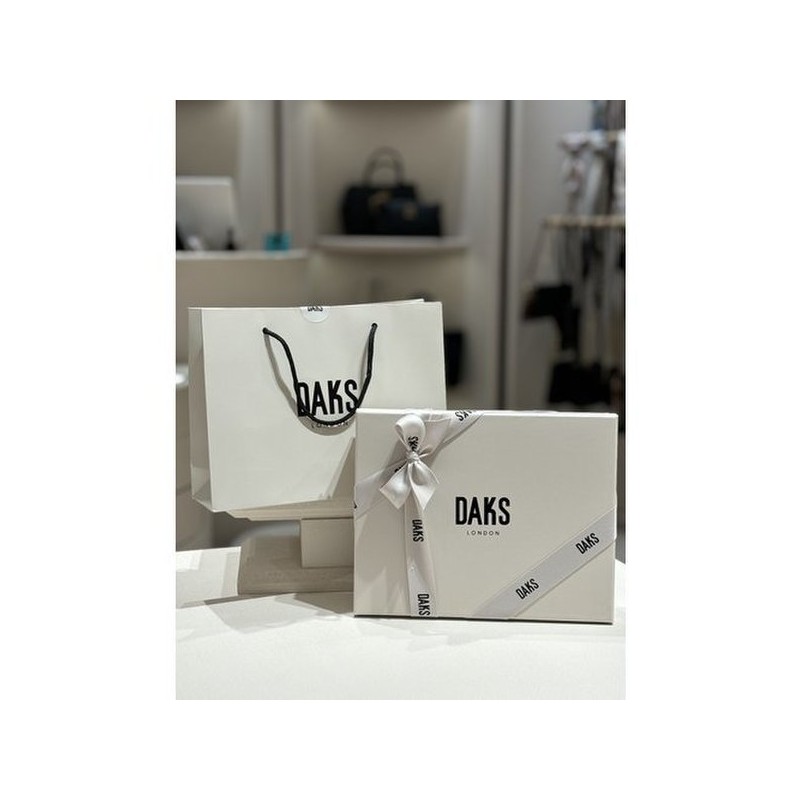 Daks (신세계강남점)DBBE5E832BK 25SSPREMIUM DOLCE블랙 프리미엄 유럽 수입가죽 체크라인 자동벨트 (DB