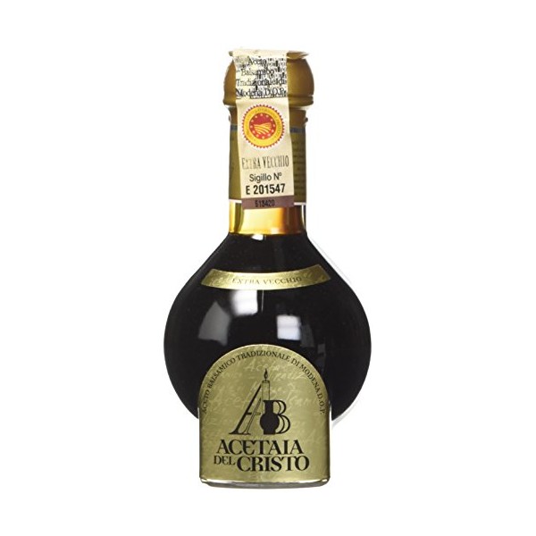 Acetaia Del Cristo Traditional Extra Aged (Extra Vecchio) Balsamic Vinegar of Modena - 100 ml