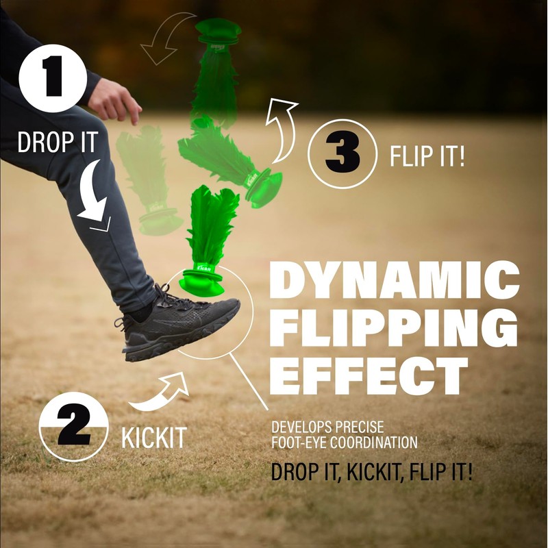 Kickit | The Original Birdie Soccer Trainer | Play Outdoors,