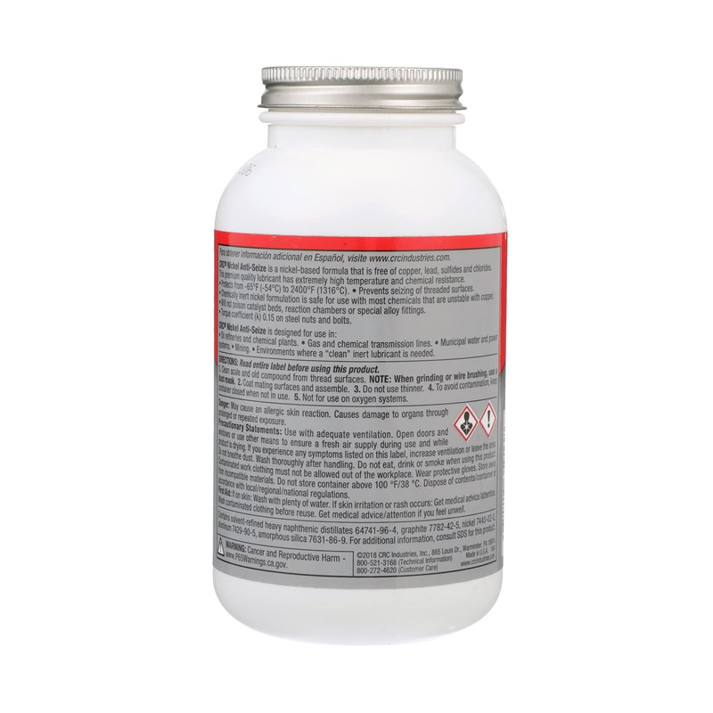 CRC Nickel Anti-Seize & Lubricating Compound SL35913 - 16 Wt.
