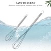 NileHome Mini Whisk Stainless Steel 5" 7" (2 Pack)