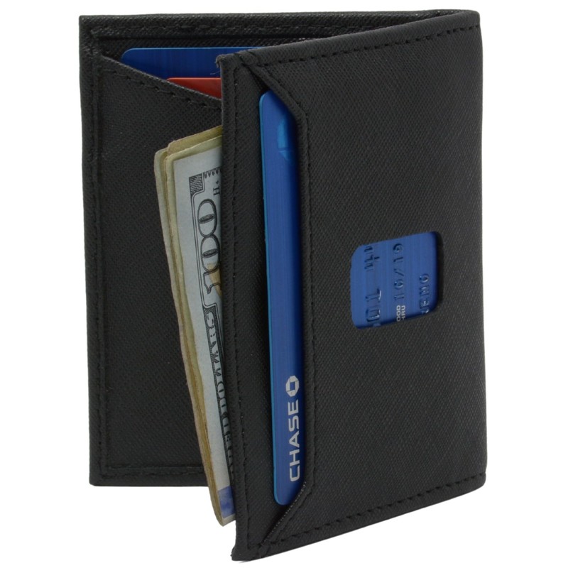 Alpine Swiss Mens RFID Wallet Slim Minimalist Card Case Genuine
