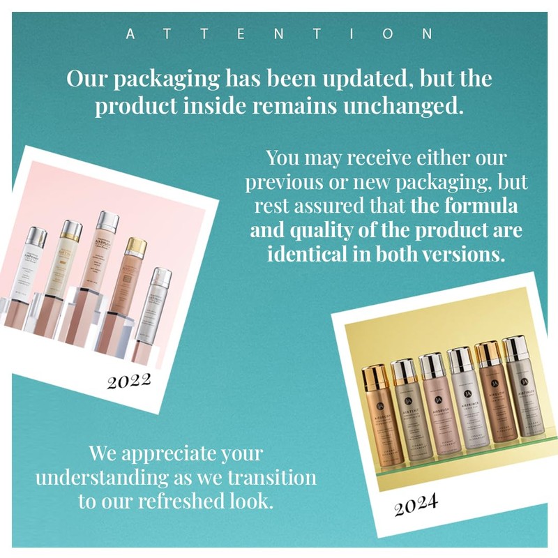 Jerome Alexander MagicMinerals AirBrush Foundation, Spray Makeup with Skincare Active