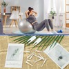 EMYVSVO 12pcs Yoga Ball Plug Replacement Kit, Pilates Ball Air