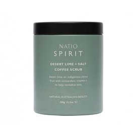 Natio Buy Natio Spirit Desert Lime Plus Salt Coffee Scrub 300g Online | Chempro Chemists