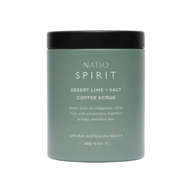 Natio Buy Natio Spirit Desert Lime Plus Salt Coffee Scrub 300g Online | Chempro Chemists