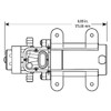 Smv Industries 2240-1B1-10E-SB 1.0gpm 12v Remo Pump