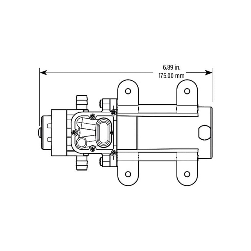 Smv Industries 2240-1B1-10E-SB 1.0gpm 12v Remo Pump