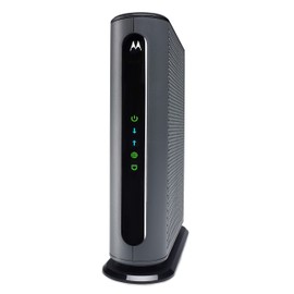 Motorola 24x8 Cable Modem, Model MB7621, DOCSIS 3.0. Approved by Comcast Xfinity, Cox, Charter Spectrum, Time Warner Cable, and More. Downloads 1,000 Mbps Maximum (No WiFi) (Renewed)