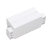 kenable Inline Punch Down Coupler for Lan Cables CAT5e White