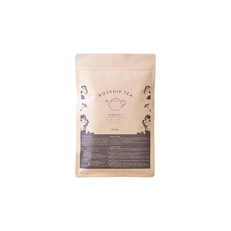 nichie Fine Cut Rose Hip Tea, Made in Chile, No