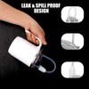 Gosknor Spill Proof Cups for Elderly, 450ml Stainless Steel Sippy