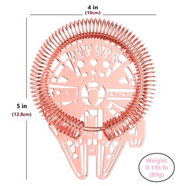 Cocktail Strainer,Hawthorne Strainer-Spaceship Styling