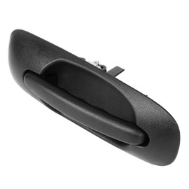 DNA MOTORING OEM-DHO-00640 Rear Right Side Door Pull Handle w/o Keyhole Compatible with 01-05 Chrysler Town & Country / 01-03 Voyager, Compatible with 01-05 Dodge Caravan