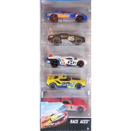 2016 Hot Wheels Race Aces 5- Pack # DJD17 by Hot Wells
