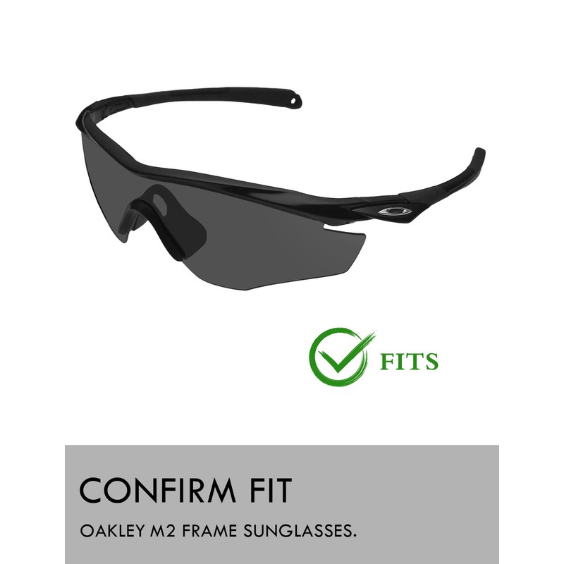 Raydi Polycarbonate Replacement Lenses & Rubber Kits for Oakley M2