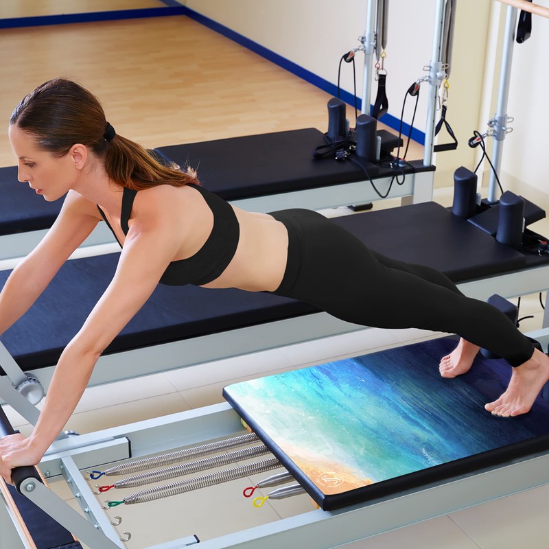 Pilates Reformer MatPilates Reformer Machine TowelExercise MatFitness Gym MatMini Travel