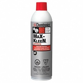 Chemtronics ES2289 Max-Kleen Citrus Heavy Duty Degreaser, 15oz aerosol can