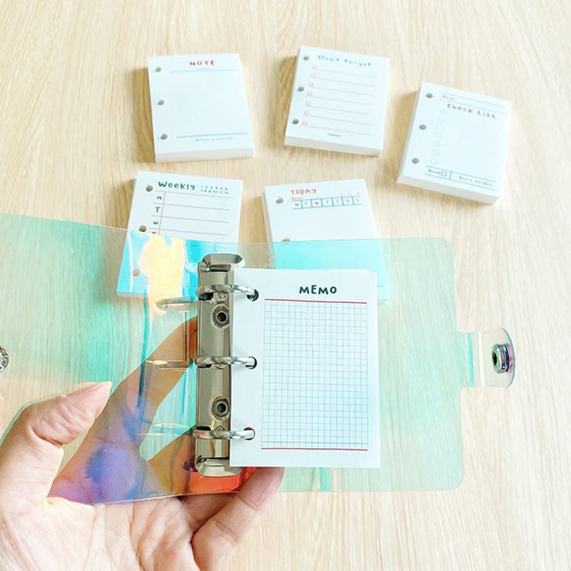 Odner Ring Binder A5 / A6 / A8 6 Rings