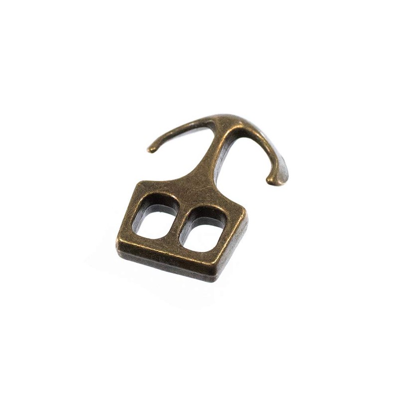 Paracord Planet Two Hole Clasps – Anchor, Bronze (25 Pack)