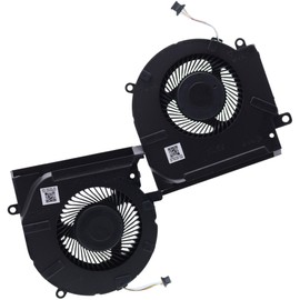 Deal4GO 12V CPU Cooling Fan w/GPU Graphics Fan L98737-001 Replacement for H P Omen 6 15-EK 15-EN 15-EK0013DX 15-EN0023DX (with RTX 3070 3060 GTX1660 GPU)