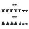 Zreneyfex 14 Pcs Double Flares Adapters Tools Kit, Tubing Expander