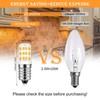 Megereet E12 LED Bulbs Salt Lamp Light Bulb Replacement for