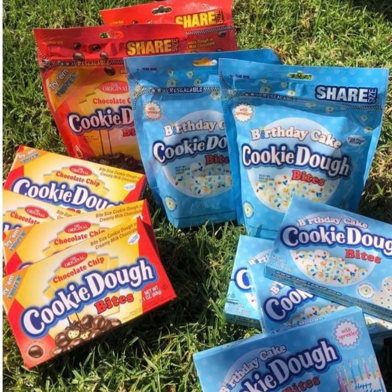 Cookie Dough Bites, Chocolate Chip, 3.1 Ounce (Pack of 12)