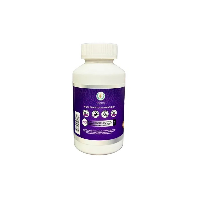 Creatina Monohidratada LayRoch 100 Tabletas 1200mg Sin Sabor Vegano