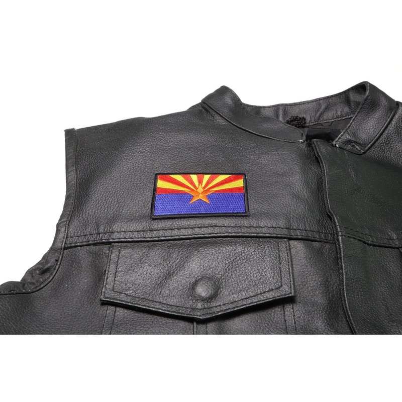 Arizona State Flag Patch - 3x2 inch