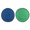 Blue Green 2 in 1 Background Screen Collapsible Portable Chromakey