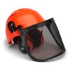 TR Industrial Forestry Safety Helmet and Hearing Protection System, Orange