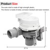 2025 Upgraded AHA75673404 Washer Drain Pump Assembly Fit for LG