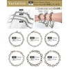 Napist Bracelet, Men's, Women's, Hypoallergenic, Accessory, Stainless Steel, Mantel, Chain,