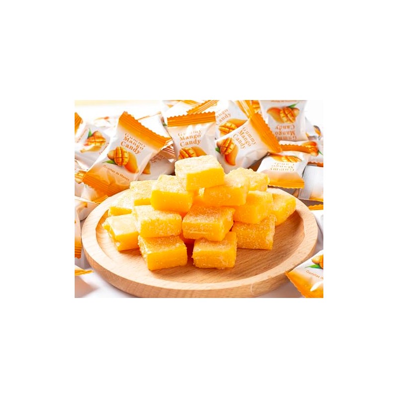 GT Gummy Mango Candy, 4 Ounce Bag (3-Pack)