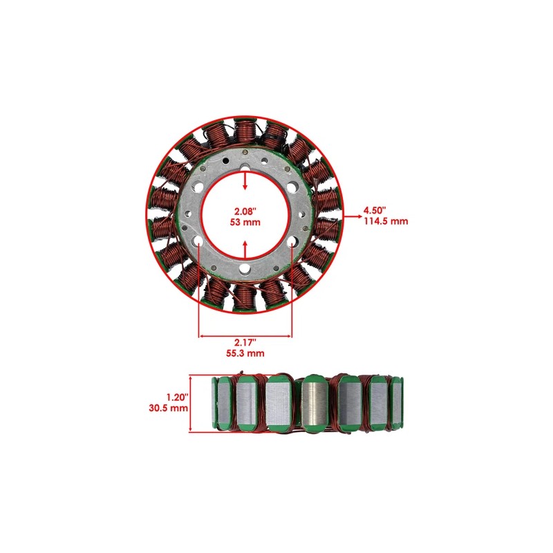 For Can-Am Stator & Pickup Coil for Bombardier Can-Am Ds