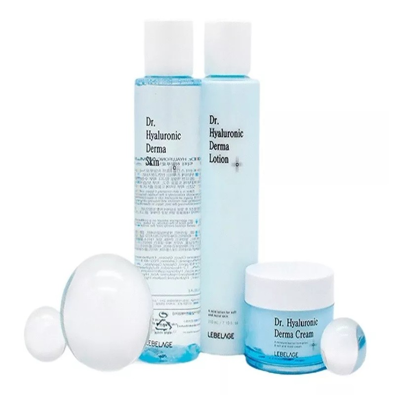 Bidameun Tónico Loción Crema Coreano_ Hialuronico Derma_ Antiedad_6pz