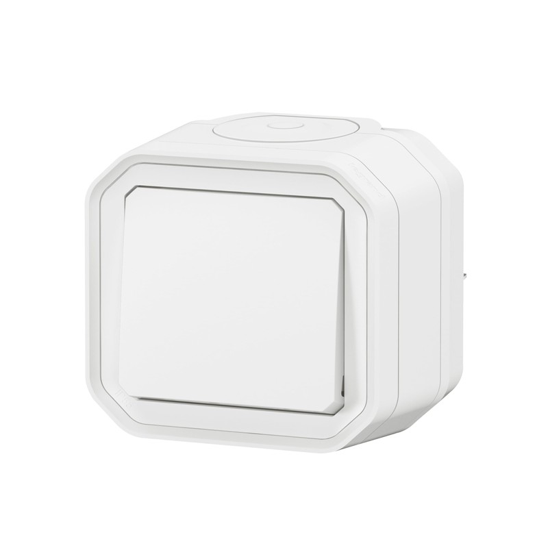 LEGRAND, Plexo New 069760L Wet Room Surface-Mounted Button with Contact