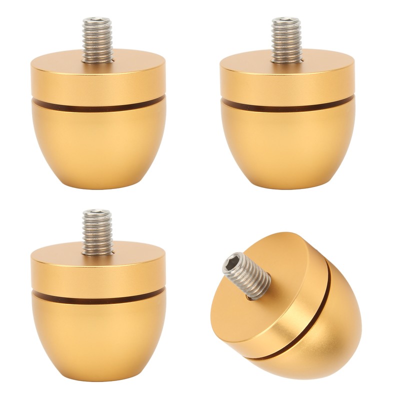 Speaker Isolation Stand Feet Set Aluminum Alloy Amplifier Base Pads