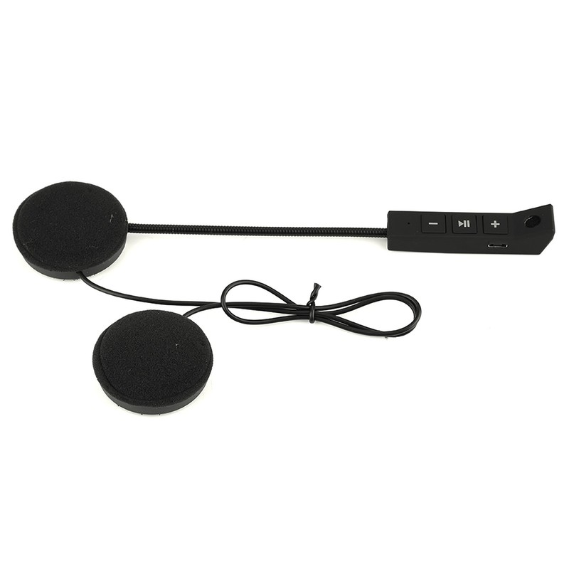 1 Pair Motorcycle Helmet BT Headset Headphone Speakers Support Hands