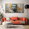 Wall Art Buddha Zen Art Modern Artwork Canvas Painting for