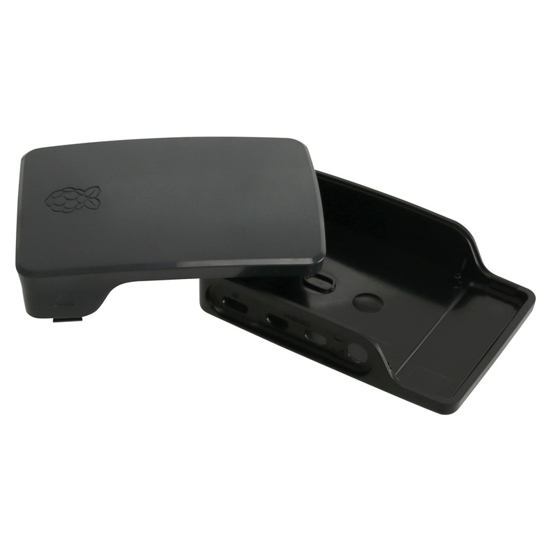 Raspberry Pi 4 Case - Black/Grey