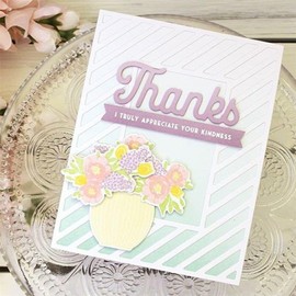 Lapoo Cutting Die for Scrapbooking, 3D Backgrounds Frame New Cutting Dies DIY Album Card Making Decor Paper Craft Metal Die Cuts Party Decorations (Bevel Frame 4.4 x 5.6 in)